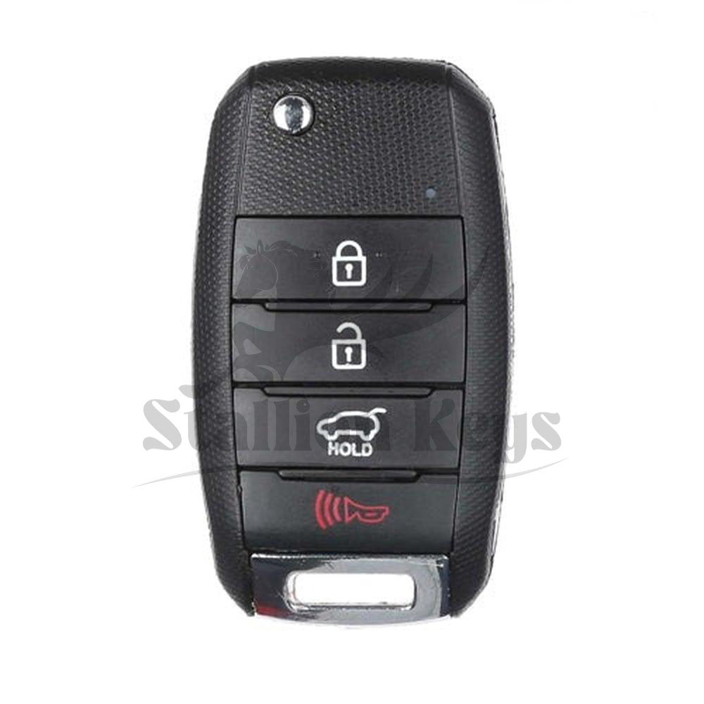 2014-2015 Kia Optima / 4-Button Flip Key / PN: 95430-2T560 / NYODD4TX1306-TFL / AFTERMARKET 2014-2015 Kia Optima / 4-Button Flip Key / PN: 95430-2T560 / NYODD4TX1306-TFL / AFTERMARKET